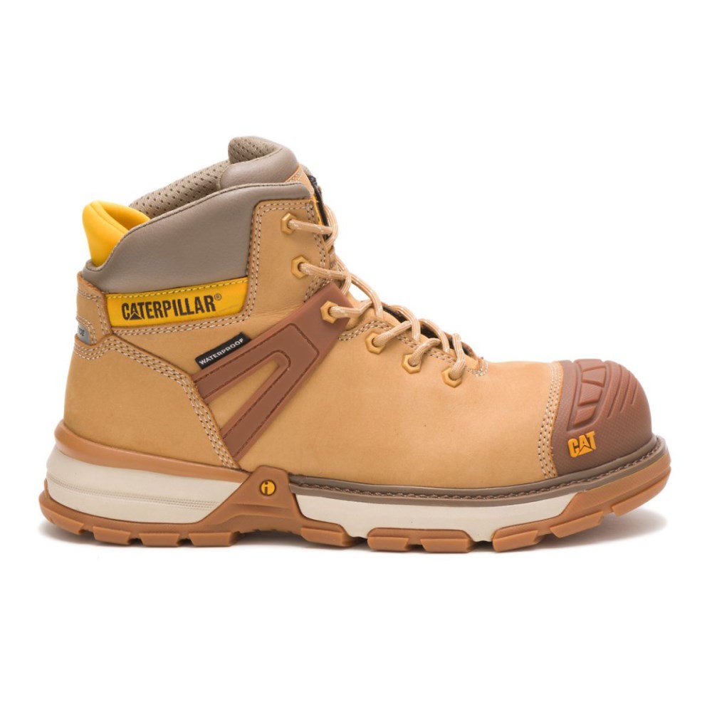 Caterpillar Excavator Superlite Waterproof Nano Toe Miesten Turvakengät Ruskea (JACKH)